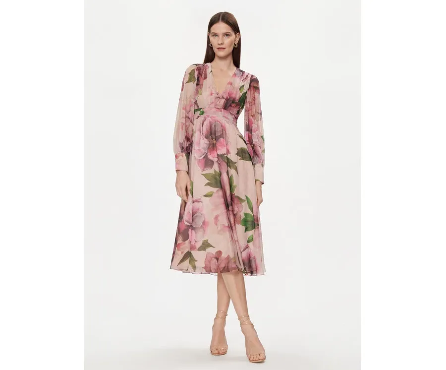 obrazek 1 Nissa Sukienka codzienna RC14882 Kolorowy Regular Fit