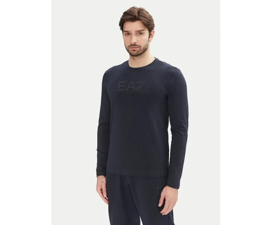 obrazek 1 EA7 Emporio Armani Longsleeve 7M000227 AF10373 UB102 Granatowy Slim Fit