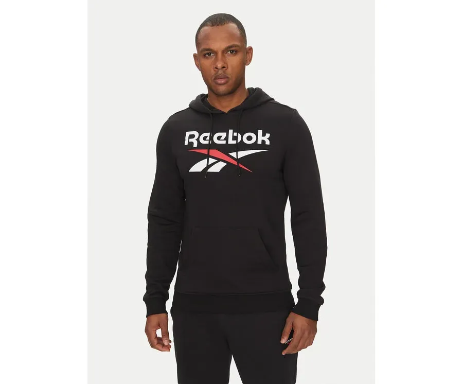 obrazek 1 Reebok Bluza Identhlty Big Logo 100221781 Czarny Regular Fit