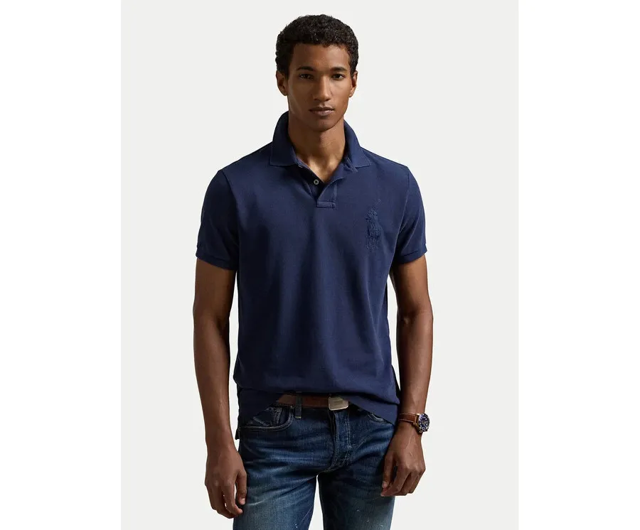 obrazek 1 Polo Ralph Lauren Polo 710938137006 Granatowy Slim Fit