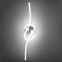 Picture Italian wall lamp, rope-shaped ceiling lamp - LED 32W, 2900Lm, 3000K