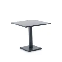 Picture Square graphite Conrad table 80×80 cm for the garden