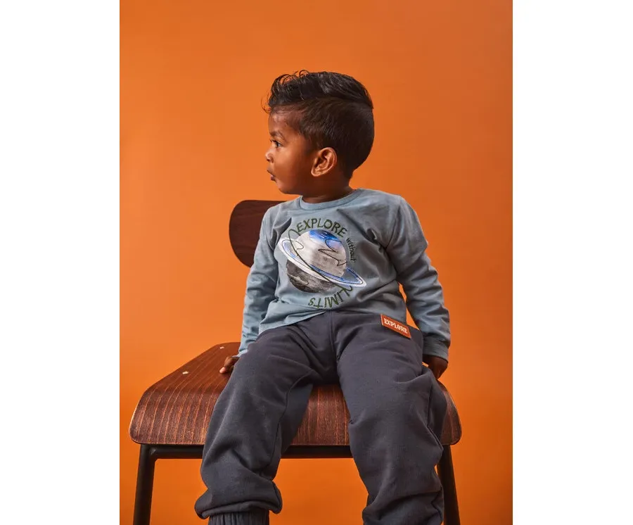 obrazek 1 NAME IT Bluzka 13221576 Niebieski Regular Fit