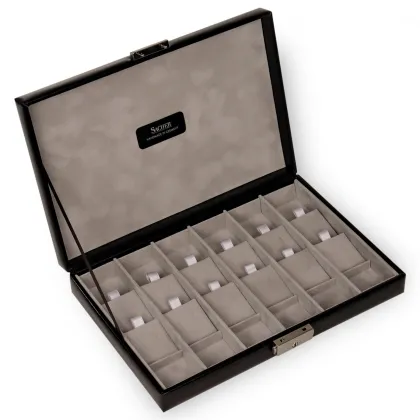 Zdjęcie Fantastyczne skórzane etui, pudełko na kolczyki