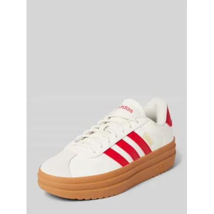 Zdjęcie Sneakersy ze skóry z detalami z logo model ‘COURT BOLD’