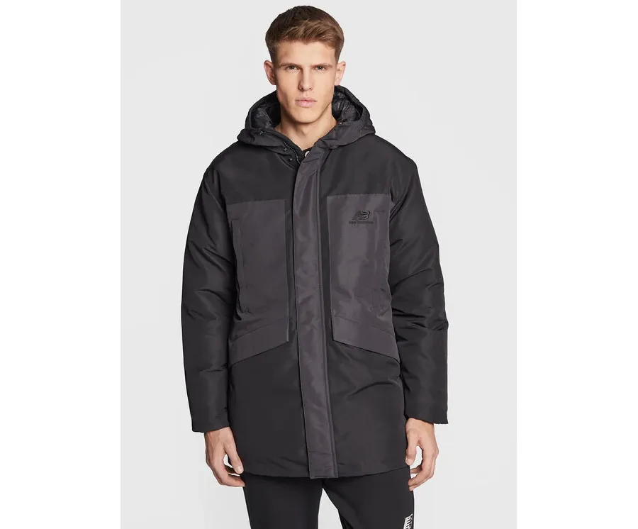 obrazek 1 New Balance Kurtka zimowa MJ23504 Czarny Relaxed Fit