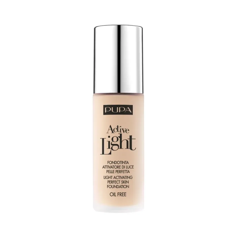 obrazek 1 Pupa Active Light Rozświetlający podkład do twarzy, 10 Porcelain 30 ml