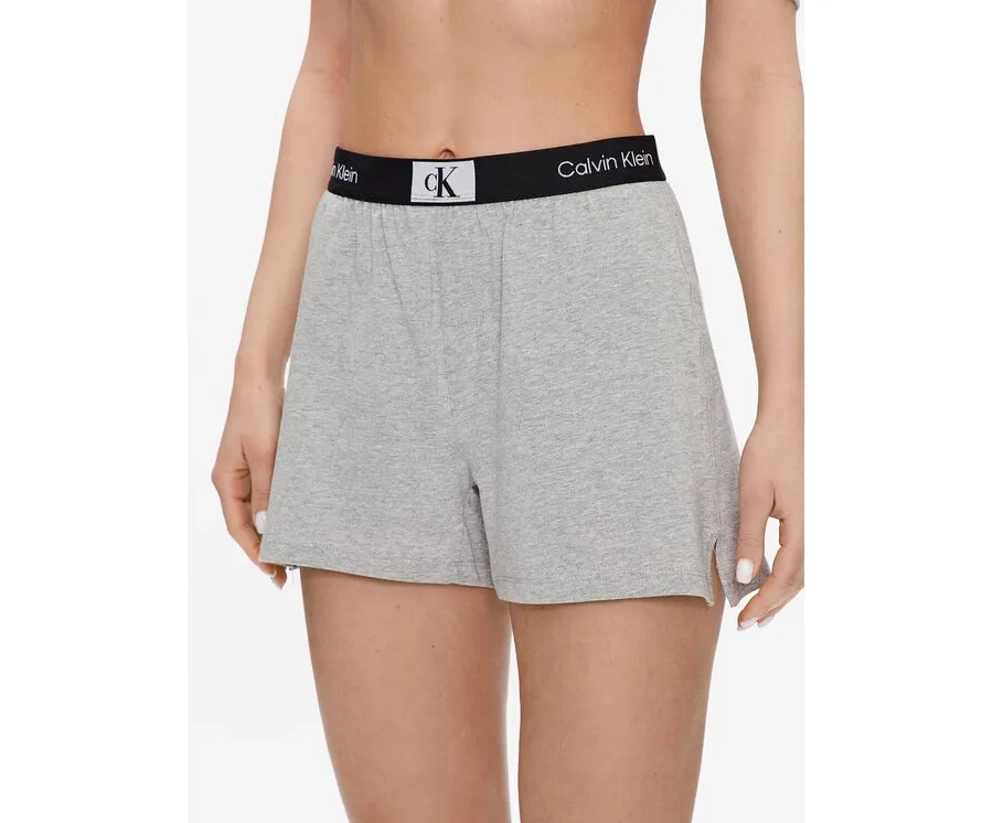 obrazek 1 Calvin Klein Underwear Szorty piżamowe 000QS6947E Szary Regular Fit