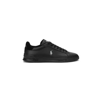 Zdjęcie Polo Ralph Lauren sneakersy skórzane Hrt Crt Ii męskie kolor czarny 809965072002
