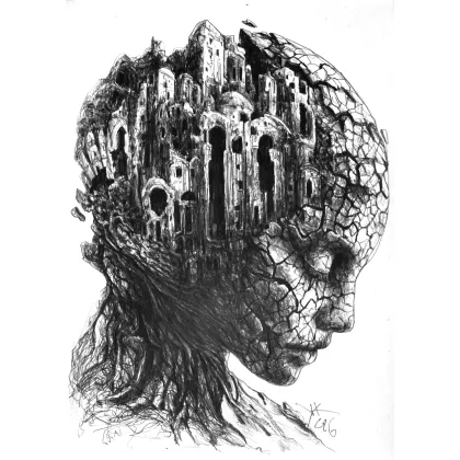 Zdjęcie Wspomnienia Sei Shonagon *rysunek piórkiem