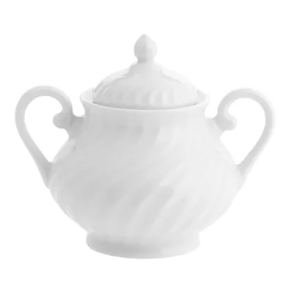 Zdjęcie Klasyczna cukiernica z porcelany Sagres z wyjątkowym zdobieniem - Vista Alegre