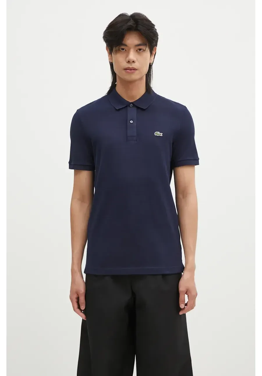 obrazek 1 Lacoste polo bawełniane kolor granatowy