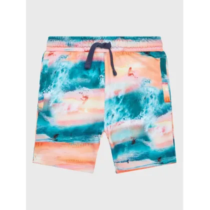 Zdjęcie Guess Szorty sportowe N3GD04 KA6R3 Pomarańczowy Regular Fit