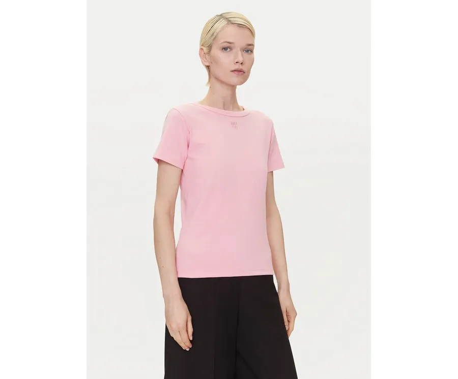 obrazek 1 HUGO T-Shirt Deloris 50512002 Czerwony Regular Fit
