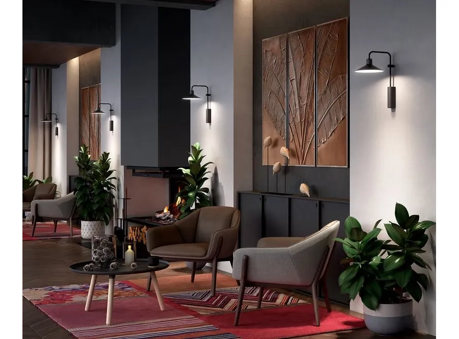 obrazek 2 Ekskluzywne oświetlenie do domu - lampa ścienna Platet