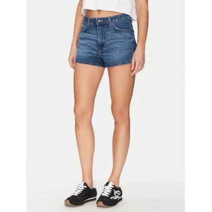 Zdjęcie Guess Szorty jeansowe W5GD0Y D5O11 Granatowy Regular Fit