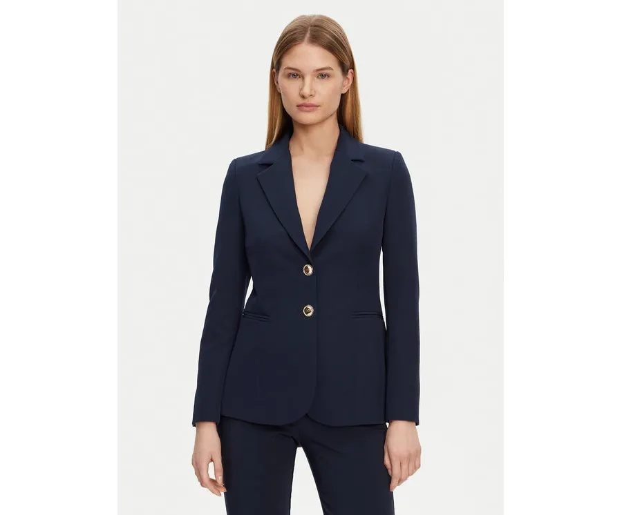 obrazek 1 Rinascimento Marynarka CFC0122814003 Granatowy Regular Fit