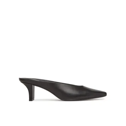 Zdjęcie Calvin Klein Klapki Heel Mule Pump 50 - Lth HW0HW02332 Czarny