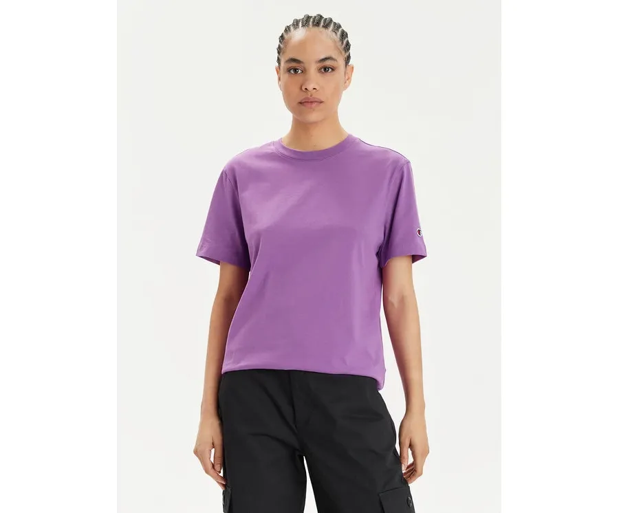 obrazek 1 Champion T-Shirt 117207 Fioletowy Oversize