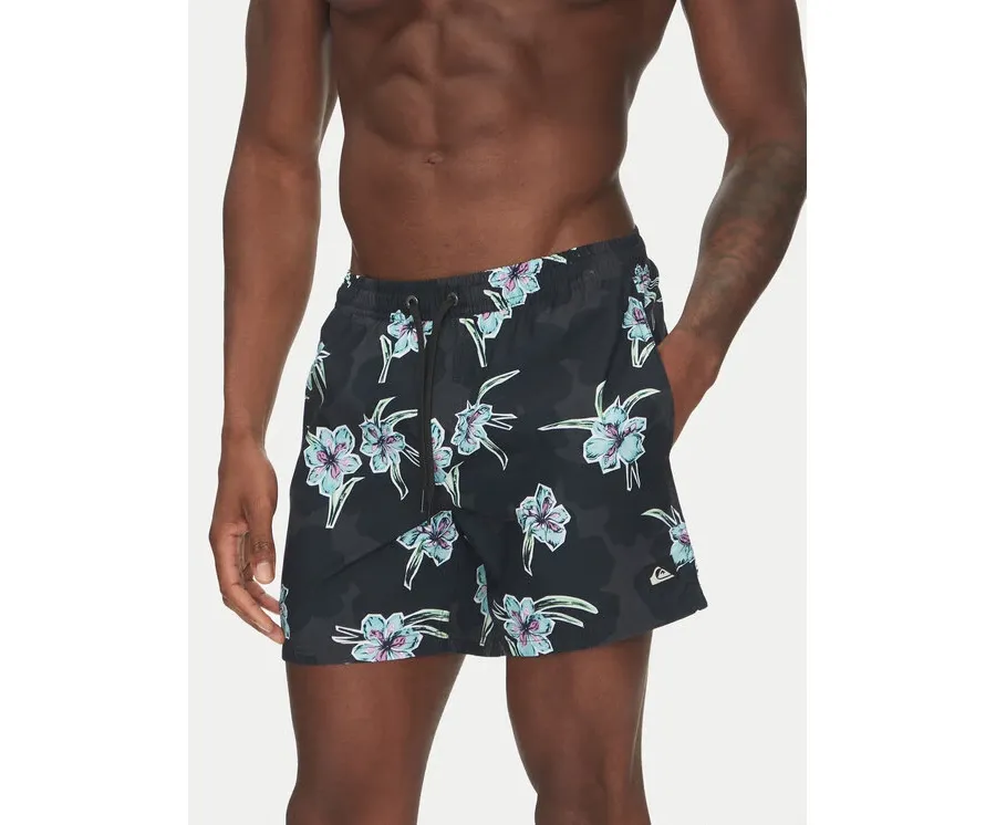 obrazek 1 Quiksilver Szorty kąpielowe Everyday Straight Volley 15 EQYJV04121 Czarny Regular Fit