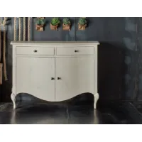 Picture Beautiful profiled sideboard, 2 drawers, 2 doors, 1 fixed interior shelf - Fratelli Mirandola