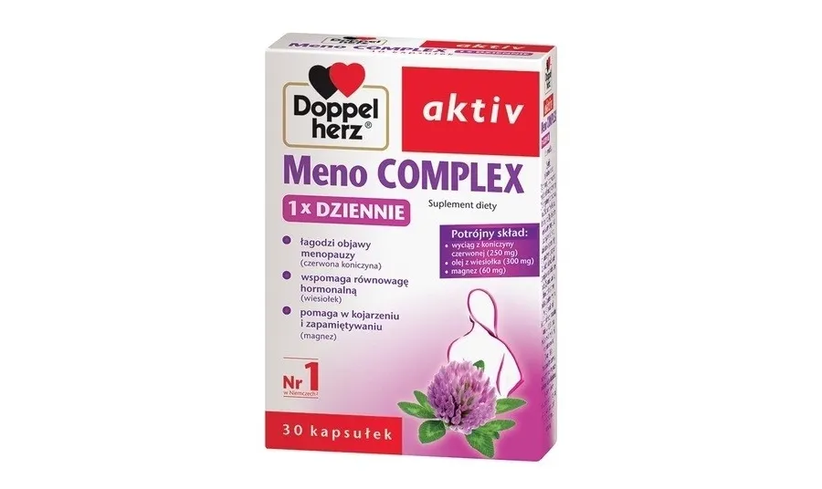 obrazek 1 Doppelherz Aktiv Meno Complex 1 x dziennie, Kapsułki DOPPELHERZ