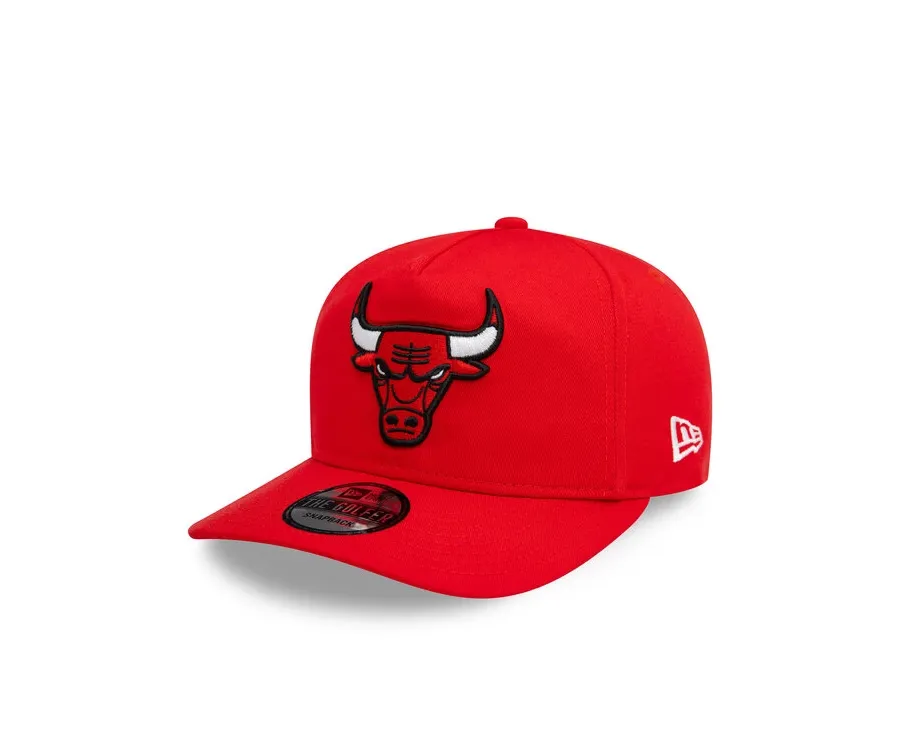obrazek 1 New Era Czapka z daszkiem Chicago Bulls Washed Precurved Golfer 60595274 Czerwony