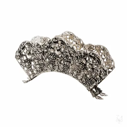 Zdjęcie Oryginalny srebrny serwetnik Casting - Zaramella Argenti