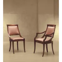 Picture Stylish armchair and chair in French style - Morello Gianpaolo