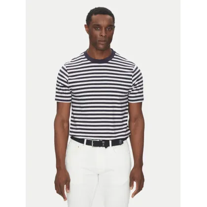 Zdjęcie Hechter Paris T-Shirt 75015 151923 Granatowy Regular Fit