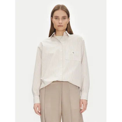 Zdjęcie Calvin Klein Jeans Koszula J20J224436 Beżowy Relaxed Fit