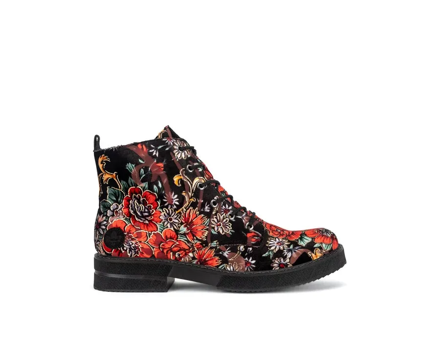 obrazek 1 Rieker Botki 72010-90 Kolorowy