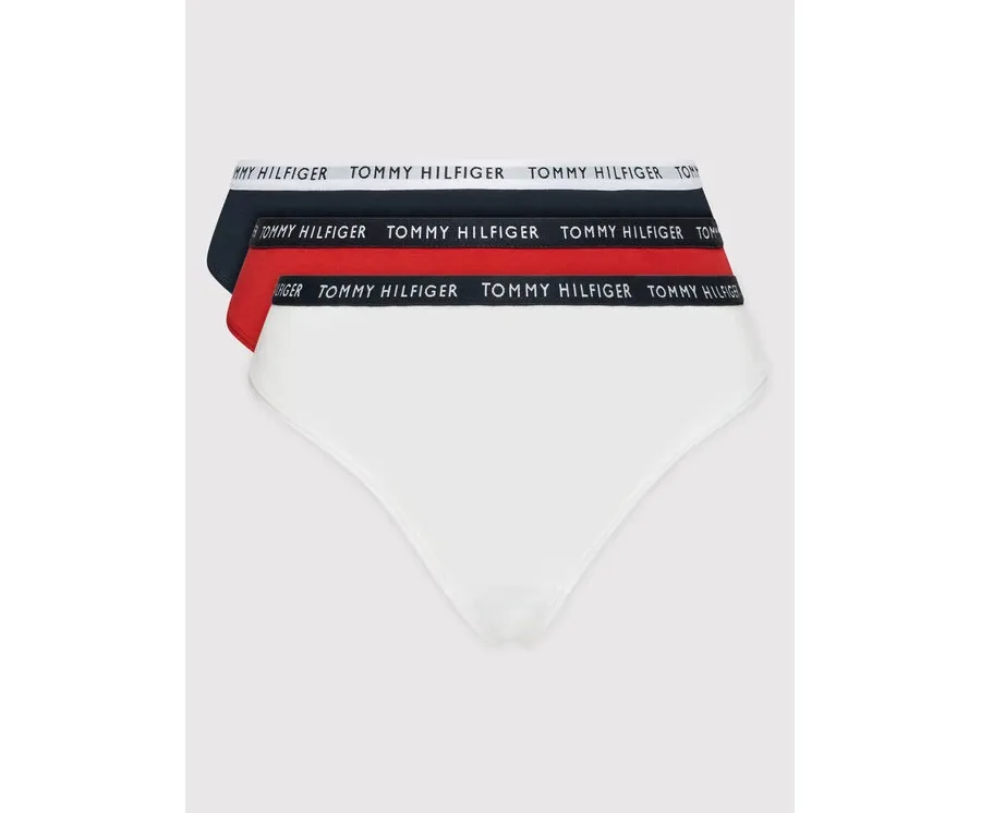 obrazek 1 Tommy Hilfiger Komplet 3 par stringów UW0UW02829 Kolorowy