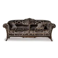 Zdjęcie Luksusowa 3-osobowa sofa z sześcioma poduszkami w komplecie
