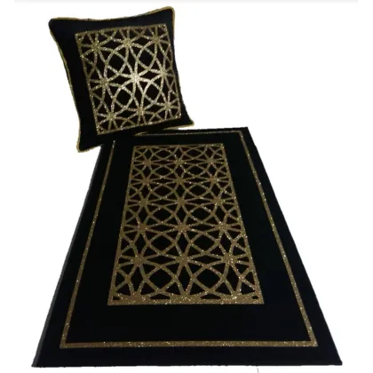 Picture Exclusive decorative pillow made of velor