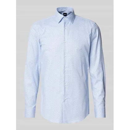 Zdjęcie Koszula biznesowa o kroju slim fit z kołnierzykiem typu kent model ‘Hank’