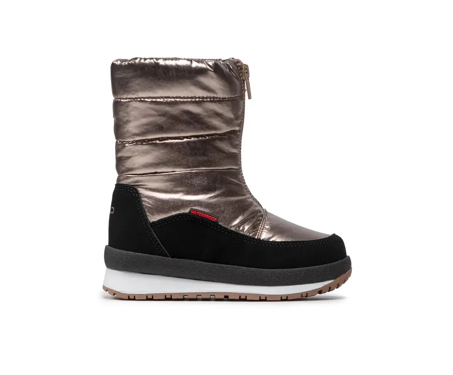 obrazek 1 CMP Śniegowce Kids Rae Snow Boots Wp 39Q4964 Złoty