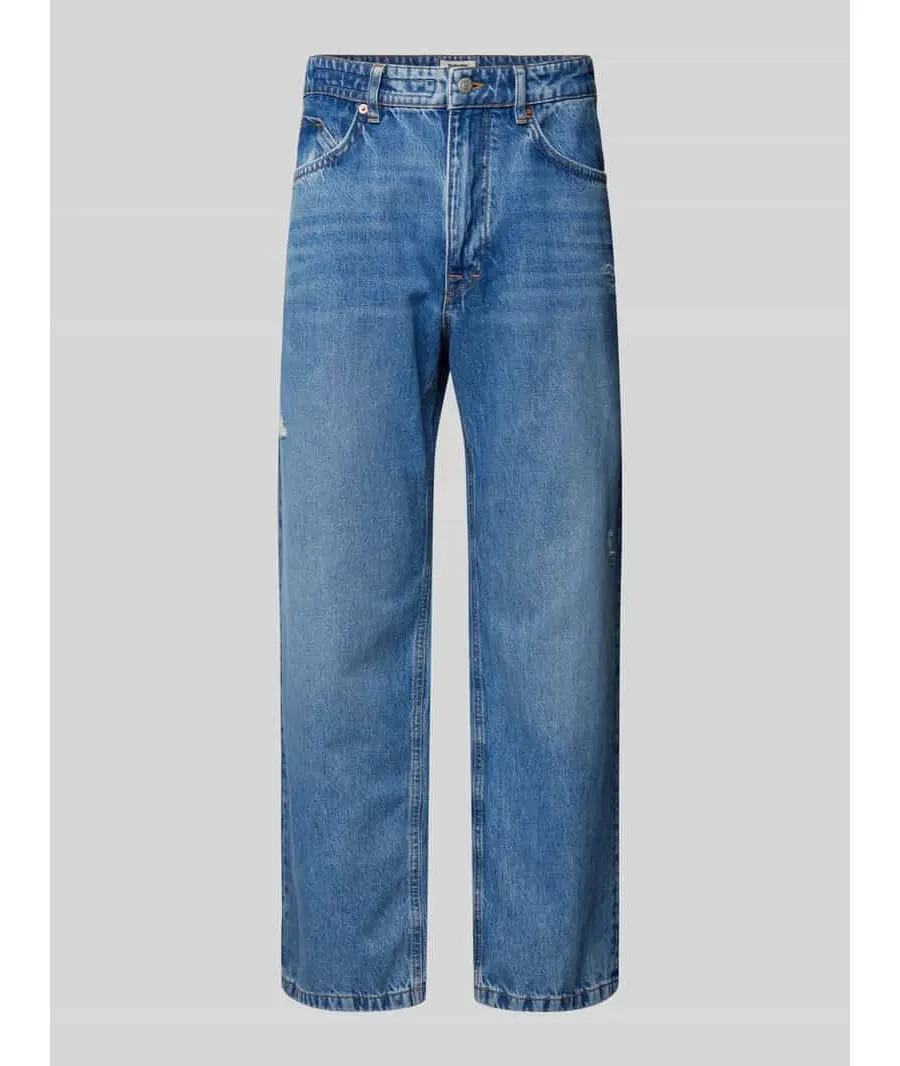 obrazek 1 Jeansy o kroju baggy fit z 5 kieszeniami