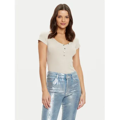 Zdjęcie Guess T-Shirt W4RP47 K1814 Szary Regular Fit