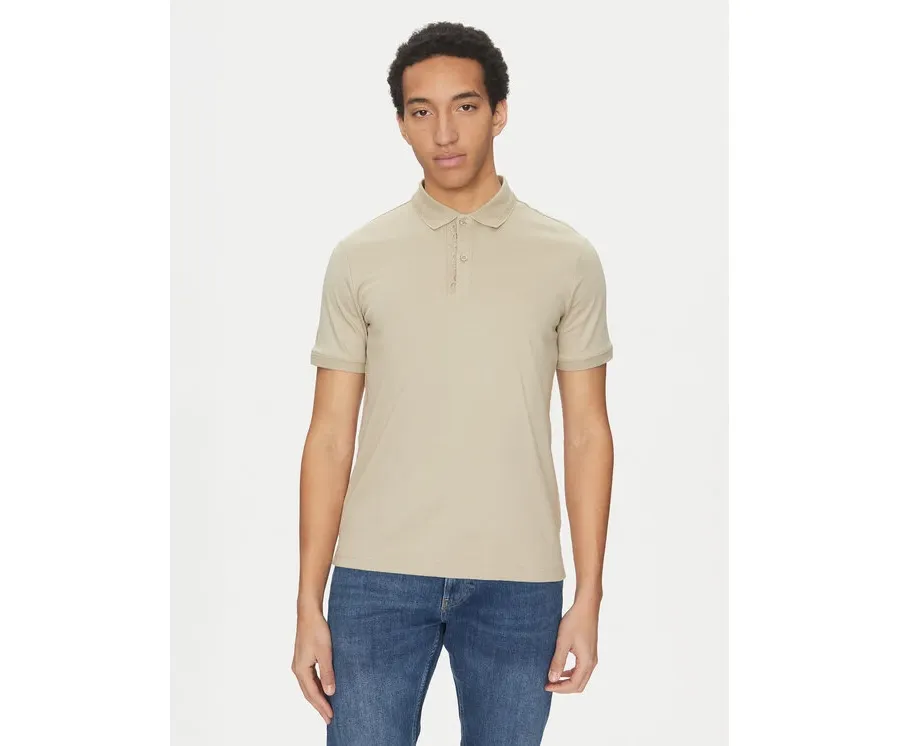 obrazek 1 Calvin Klein Polo K10K114135 Szary Regular Fit