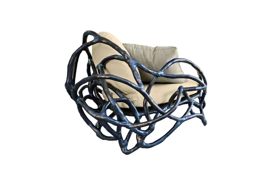 loft style armchair