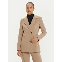 Zdjęcie ACCESS FASHION Marynarka 44-1029-118 Beżowy Regular Fit