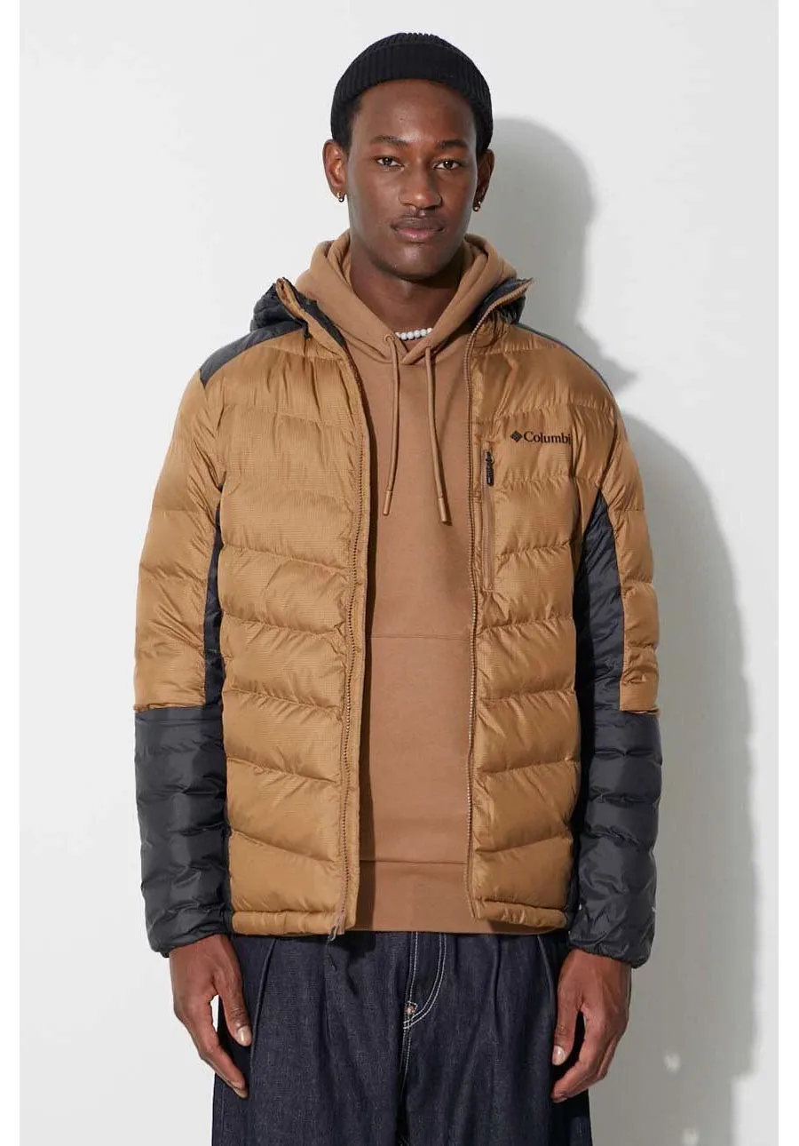 obrazek 1 Columbia kurtka sportowa Labyrinth Loop Hooded Ja kolor beżowy zimowa 1957343