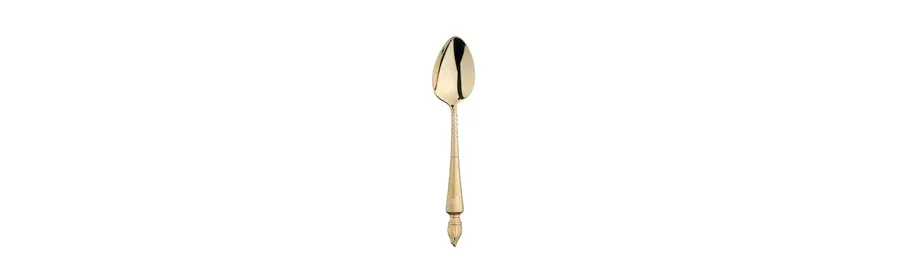 picture 1 Clive Christian Gilded Coffee Spoon Empire Flame Gold