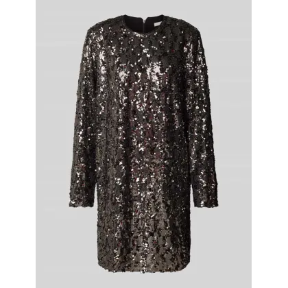 Zdjęcie Sukienka o długości do kolan z cekinowym obszyciem model ‘Salina’