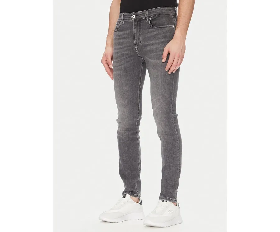 obrazek 1 Karl Lagerfeld Jeans Jeansy A2M10066 Szary Skinny Fit