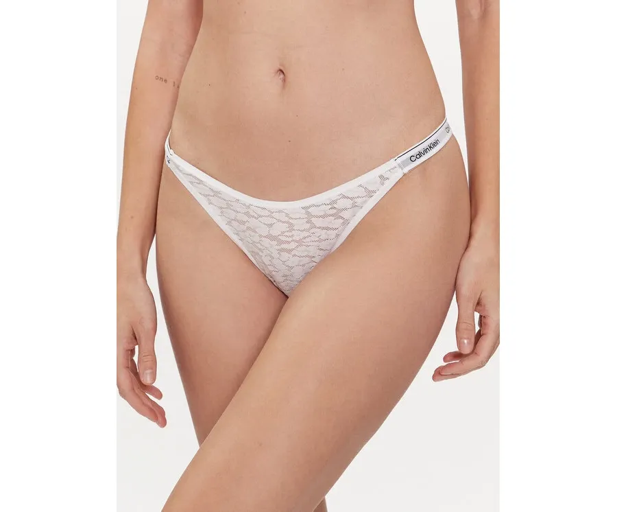 obrazek 1 Calvin Klein Underwear Figi brazylijskie 000QD5155E Biały
