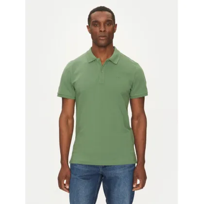 Zdjęcie Mustang Polo Pierre 1016295 Zielony Slim Fit
