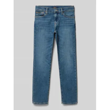 Zdjęcie Jeansy o kroju slim fit z 5 kieszeniami model ‘SULLIVAN’