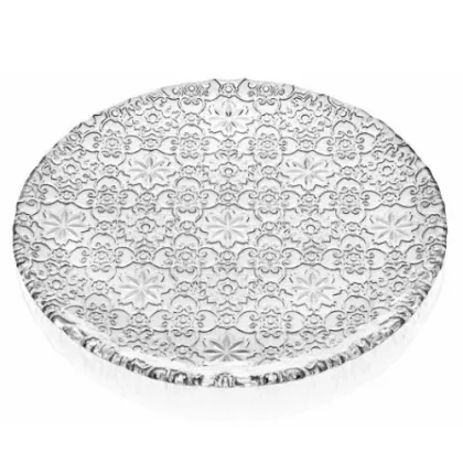 Picture A unique, richly decorated transparent plate - IVV